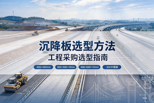 泰宁沉降板选择方法