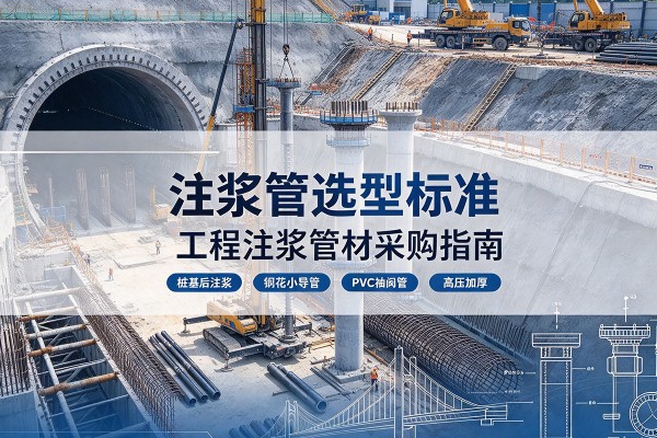 泰宁注浆管选型标准
