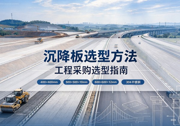 泰宁沉降板选择方法